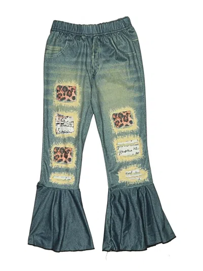 Pre-owned Unbranded Kids' Jeans In Blue