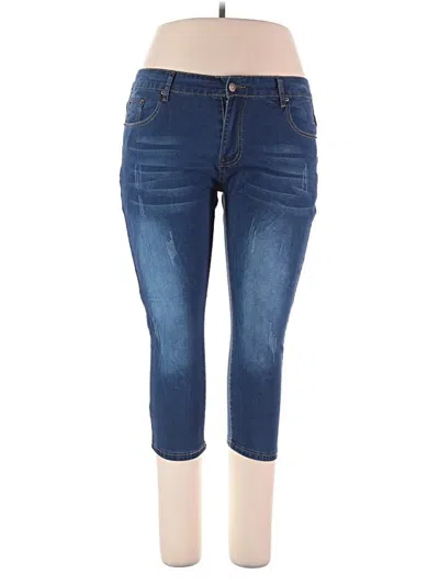 Pre-owned Unbranded Jeans In Blue