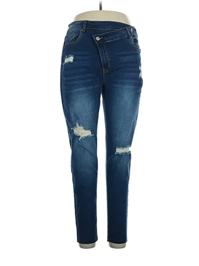 Pre-owned Unbranded Jeans In Blue