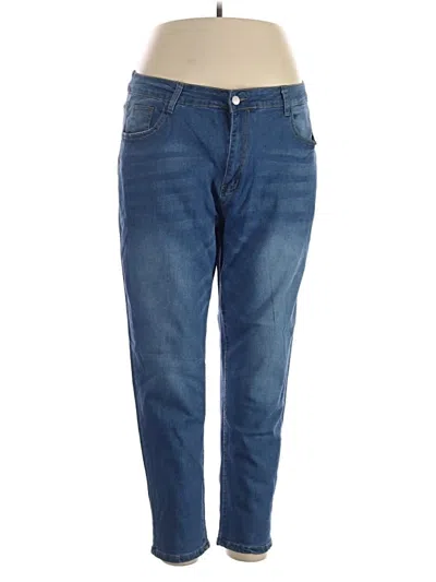 Pre-owned Unbranded Jeans In Blue