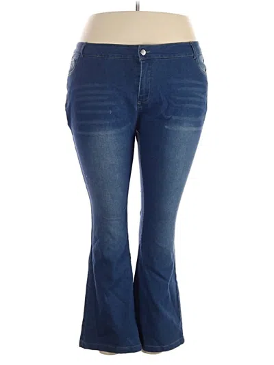 Pre-owned Unbranded Jeans In Blue
