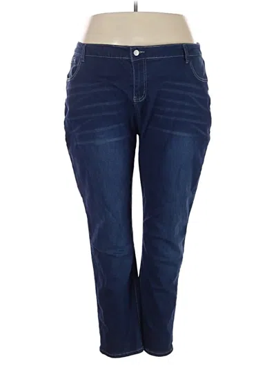 Pre-owned Unbranded Jeans In Blue