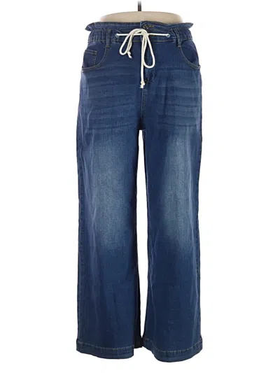 Pre-owned Unbranded Jeans In Blue