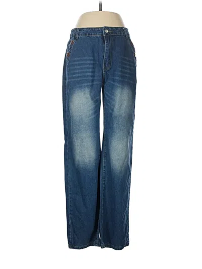 Pre-owned Unbranded Jeans In Blue