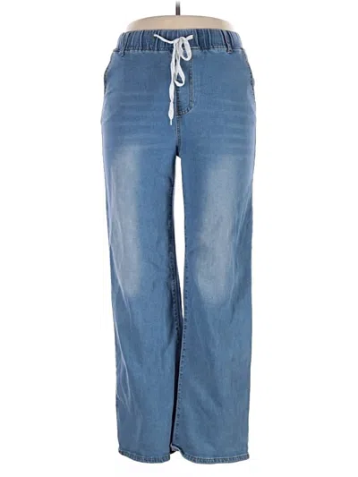 Pre-owned Unbranded Jeans In Blue