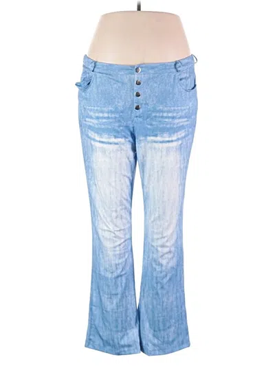 Pre-owned Unbranded Jeans In Blue