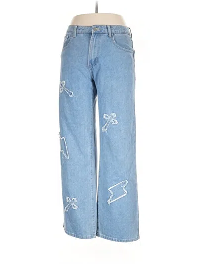 Pre-owned Unbranded Jeans In Blue