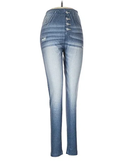 Pre-owned Unbranded Jeans In Blue