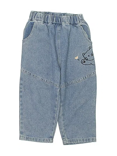Pre-owned Unbranded Kids' Jeans In Blue