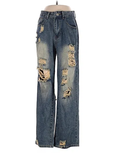 Pre-owned Unbranded Jeans In Blue