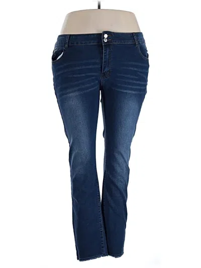 Pre-owned Unbranded Jeans In Blue