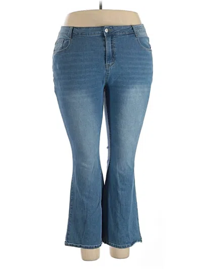 Pre-owned Unbranded Jeans In Blue