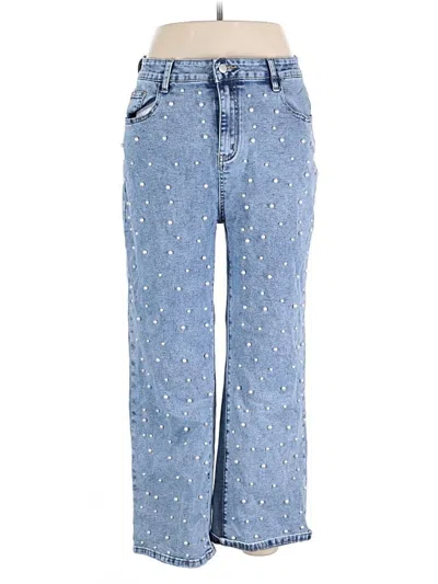 Pre-owned Unbranded Jeans In Blue