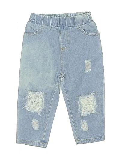 Pre-owned Unbranded Kids' Jeans In Blue