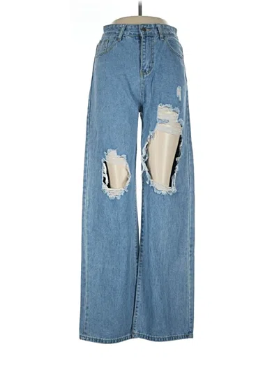 Pre-owned Unbranded Jeans In Blue