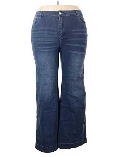 Pre-owned Unbranded Jeans In Blue
