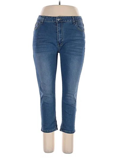 Pre-owned Unbranded Jeans In Blue