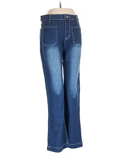 Pre-owned Unbranded Jeans In Blue