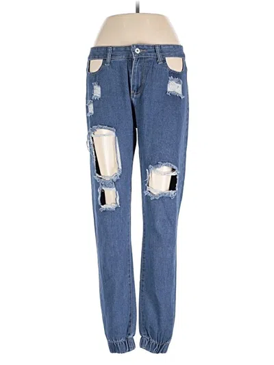 Pre-owned Unbranded Jeans In Blue