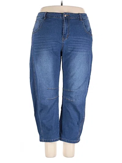 Pre-owned Unbranded Jeans In Blue