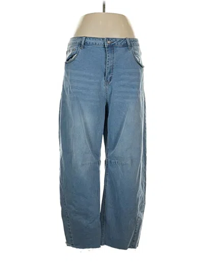 Pre-owned Unbranded Jeans In Blue