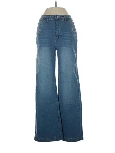 Pre-owned Unbranded Jeans In Blue