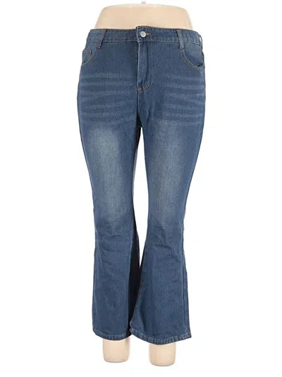 Pre-owned Unbranded Jeans In Blue