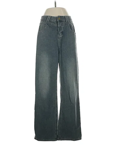 Pre-owned Unbranded Jeans In Blue