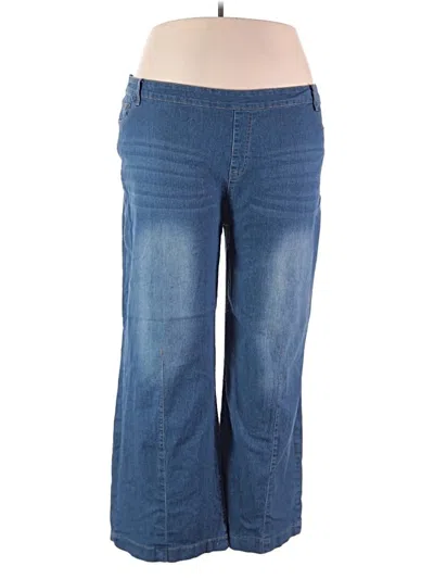 Pre-owned Unbranded Jeans In Blue