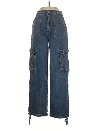 Pre-owned Unbranded Jeans In Blue