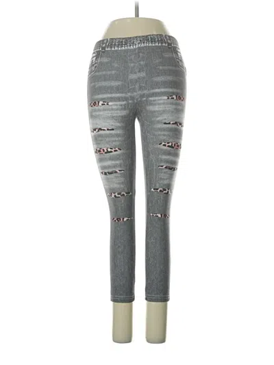 Pre-owned Unbranded Jeans In Gray