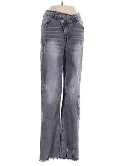 Pre-owned Unbranded Jeans In Gray