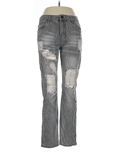 Pre-owned Unbranded Jeans In Gray