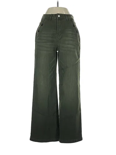 Pre-owned Unbranded Jeans In Green