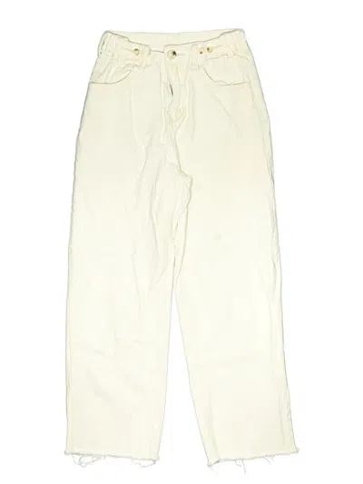 Pre-owned Unbranded Kids' Jeans In Ivory