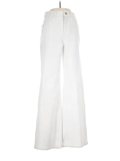 Pre-owned Unbranded Jeans In Ivory