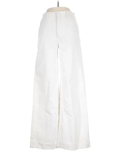 Pre-owned Unbranded Jeans In Ivory