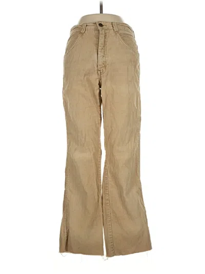 Pre-owned Unbranded Jeans In Tan