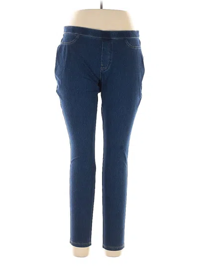 Pre-owned Unbranded Jeggings In Blue