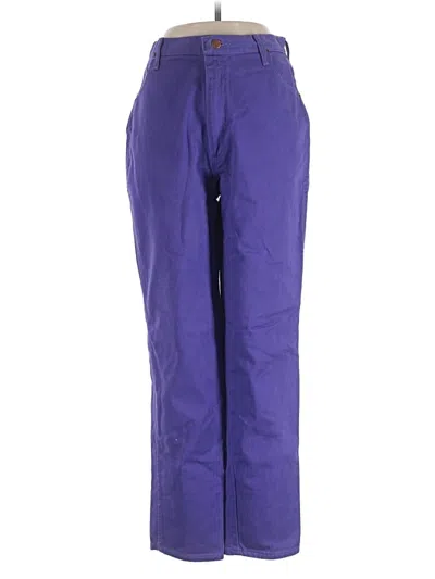 Pre-owned Unbranded Jeggings In Purple