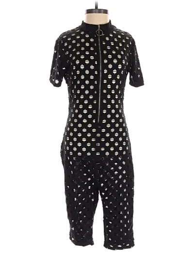 Pre-owned Unbranded Jumpsuit In Black