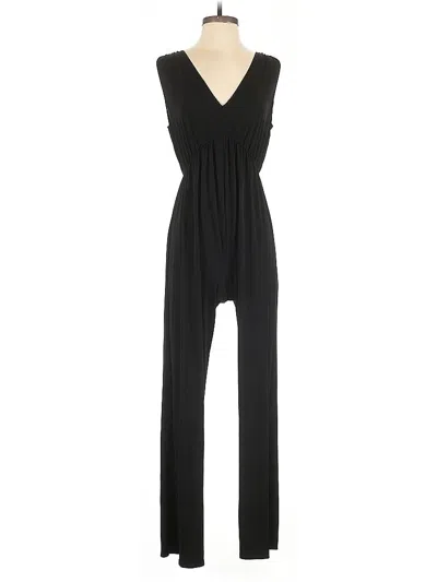 Pre-owned Unbranded Jumpsuit In Black