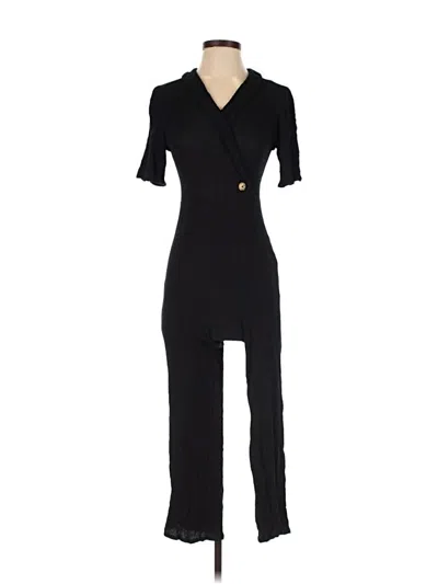 Pre-owned Unbranded Jumpsuit In Black