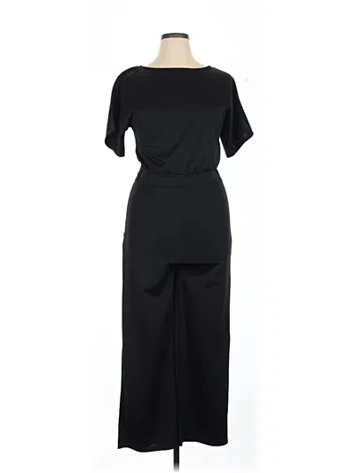 Pre-owned Unbranded Jumpsuit In Black