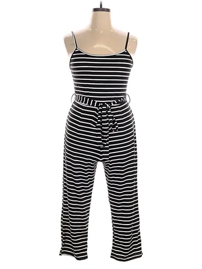 Pre-owned Unbranded Jumpsuit In Black