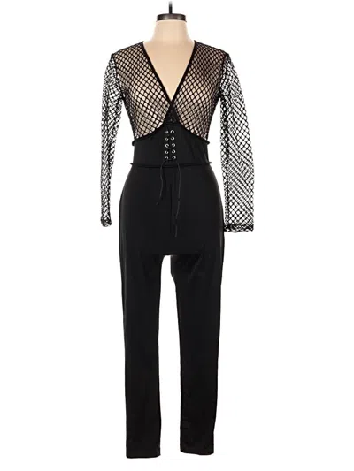 Pre-owned Unbranded Jumpsuit In Black