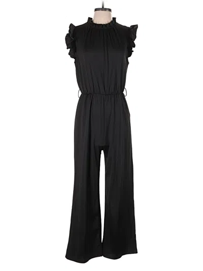 Pre-owned Unbranded Jumpsuit In Black