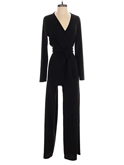 Pre-owned Unbranded Jumpsuit In Black