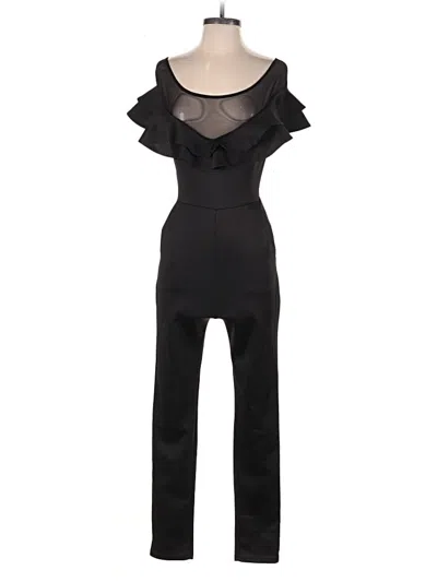 Pre-owned Unbranded Jumpsuit In Black