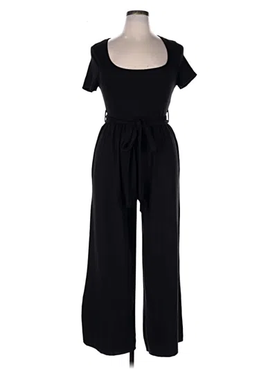 Pre-owned Unbranded Jumpsuit In Black